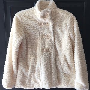 Girls Faux Fur Coat